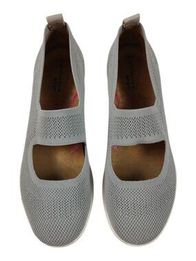 Comfortiva Align Carlene Gray Mesh Slip-On Mary Jane Shoes 10M